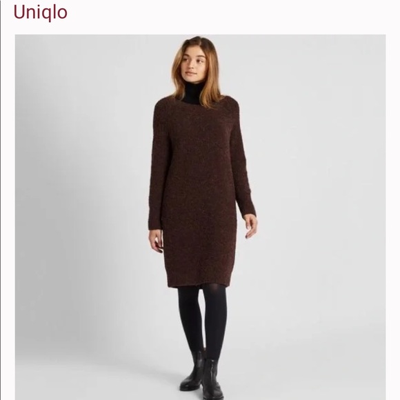 UNIQLO 🌹 Knit Dress - Picture 2 of 10